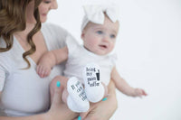 If you can read this Bring My Mom a Coffee® Baby Socks Gifts