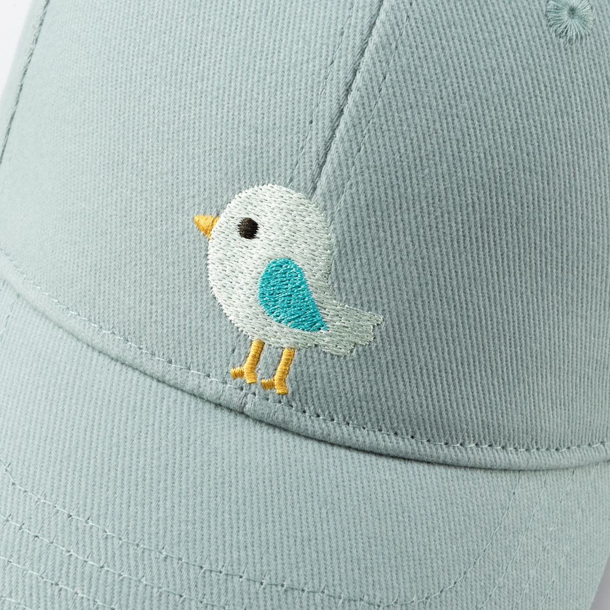 Kids Baseball Hat - Birdie Patch - (Blue 2-6/7y)