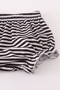 Purple Halloween witch applique velvet bloomer set