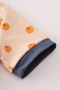 Khaki print pajamas set