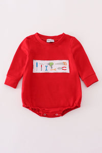 Red toolbox embroidery bubble