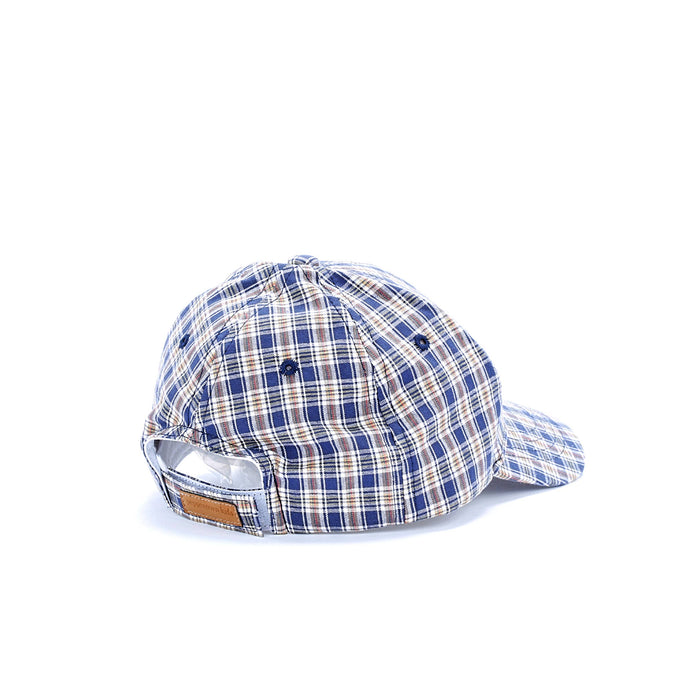 Little Boys Plaid Baseball Cap - Multicolor Blue ( 2-6Y)
