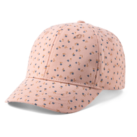 Girls Baseball Hat- Ditsy Floral- Mauve (2-6/7Y)