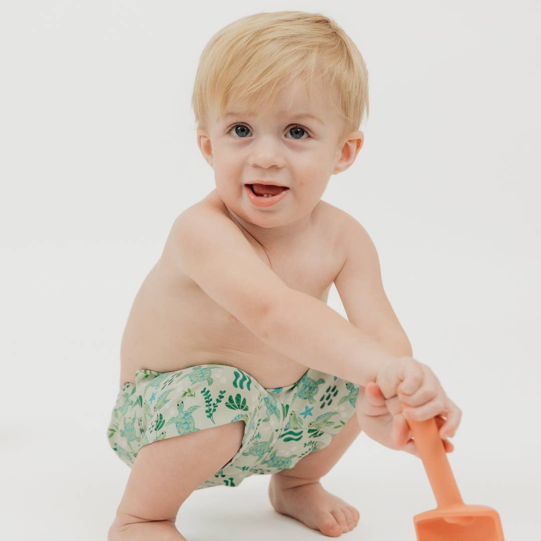 Save the Sea Turtles Boys Swim Trunks