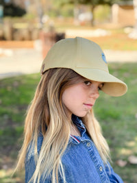 Kids Baseball Hat - Birdie Chick Patch - (Yellow 2-6/7y)