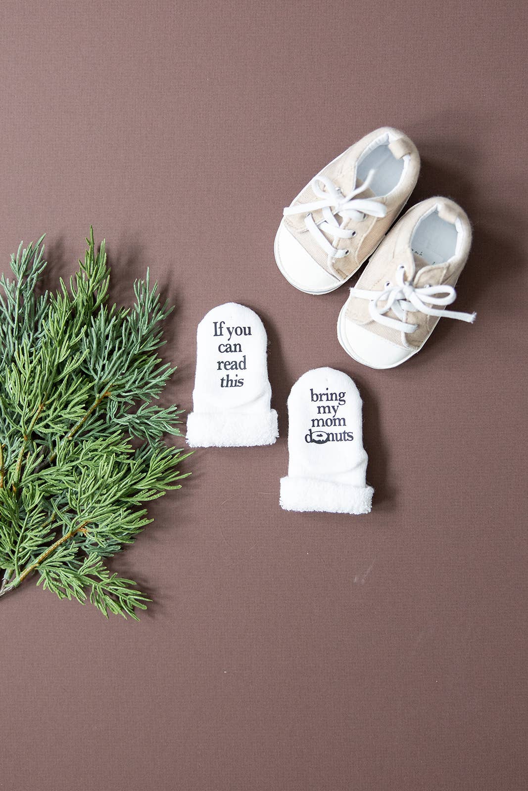 Bring My Mom Donut Baby Socks |