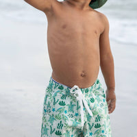 Save the Sea Turtles Boys Swim Trunks