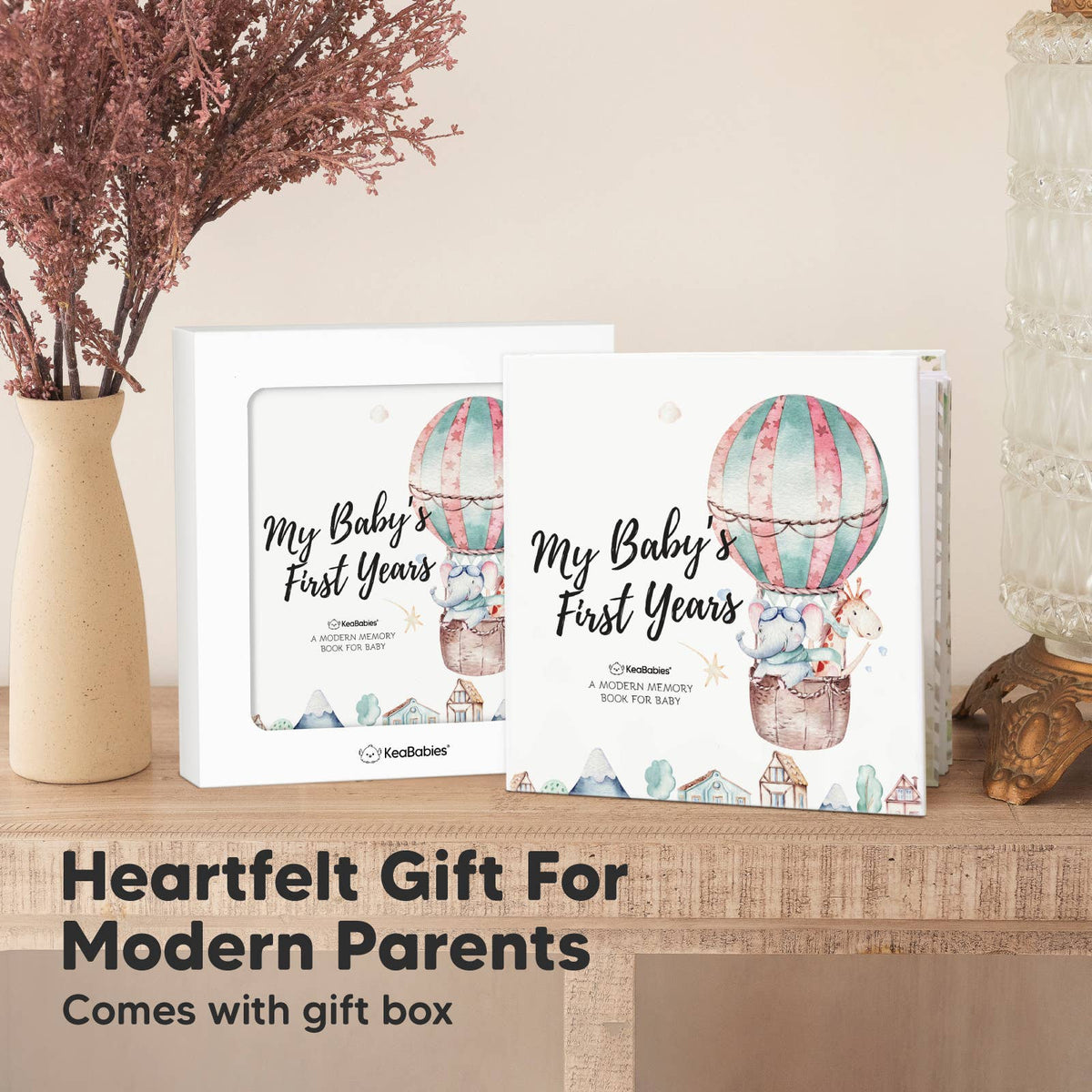 KeaBabies Baby First Years Memory Book