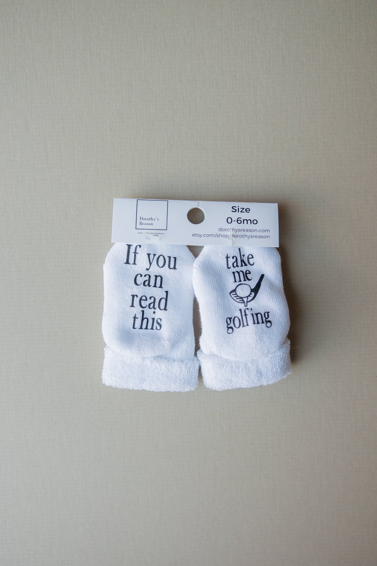 Golf Items, Take Me Golfing Baby Socks, Boy Items, Dad Gifts