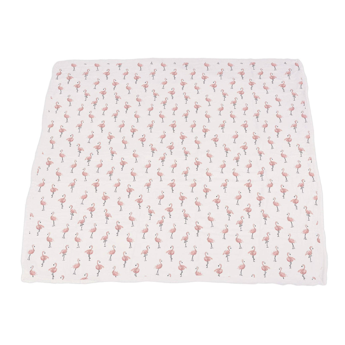 Dancing Flamingo and Little Leopard Newcastle Blanket