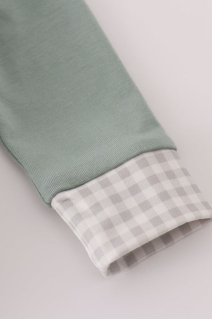 Sage turkey french knot bubble