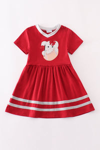 Alabama elephant football applique dress