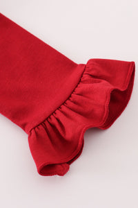 Alabama roll tide elephant applique ruffle bloomer set