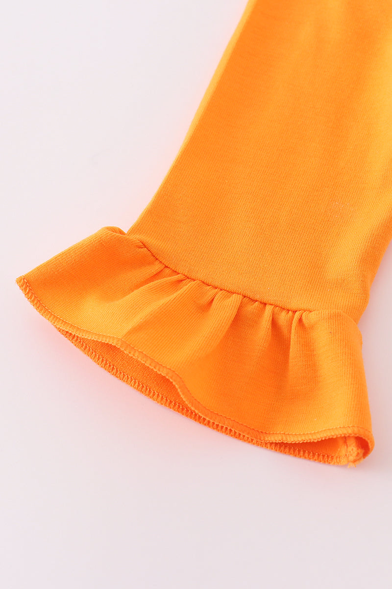 Orange Tennessee go vols applique bloomer set