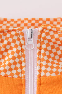 Orange Tennessee go vols applique pullover