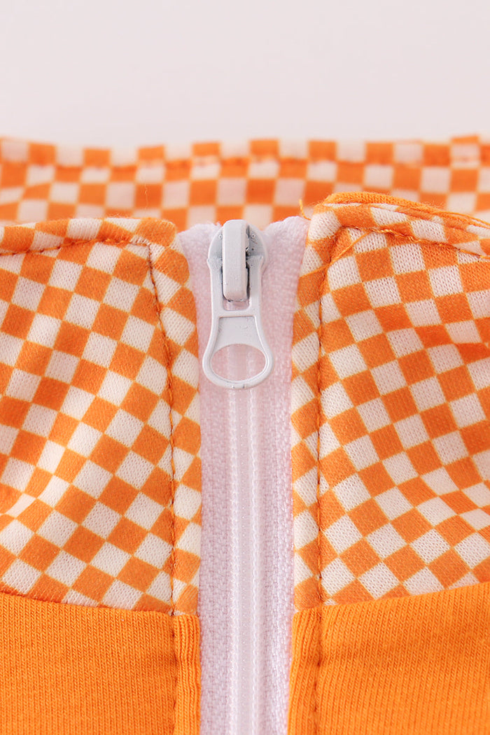 Orange Tennessee go vols applique pullover