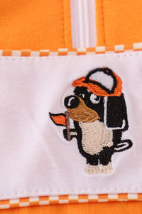 Orange Tennessee go vols applique pullover