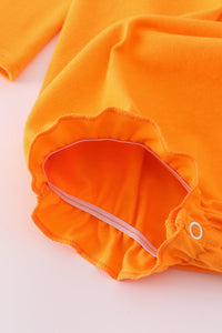 Orange Tennessee go vols embroidery bubble