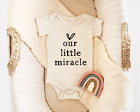Our Little Miracle Baby Bodysuit | Clothes for Babies