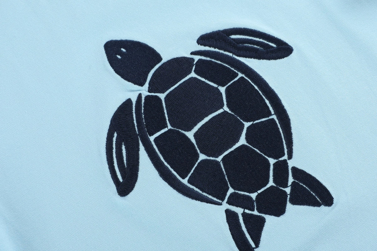 Blue Turtle T-Shirt and Shorts Set