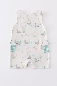 Duck print pocket boy jonjon