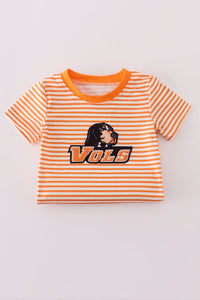 Tennessee applique stripe romper