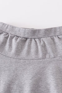 Gray basic skort