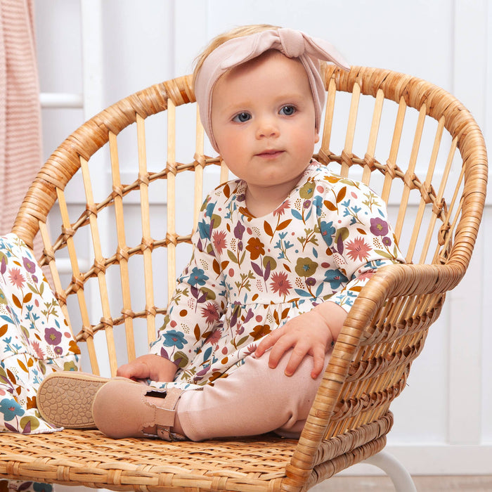 Baby Girl's Blossom Bamboo Top & Leggings