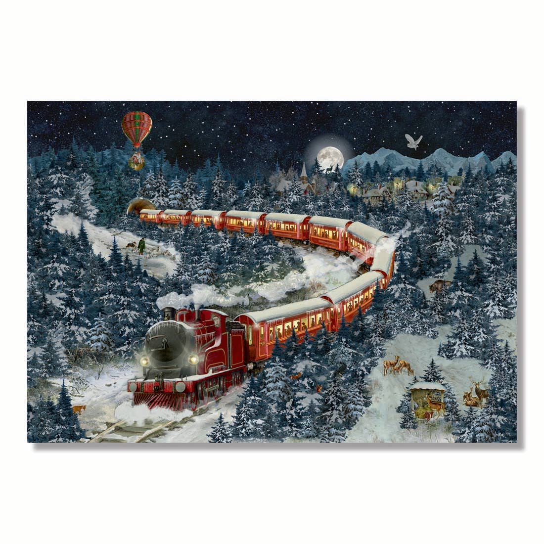 Winter Express Christmas Advent Calendar Jigsaw Puzzle