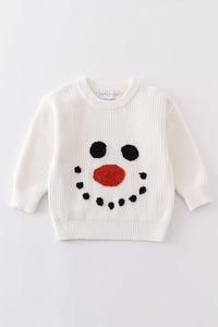 Hand made snowman sweater