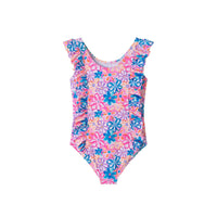 Kids One Piece Swimsuit | Floral