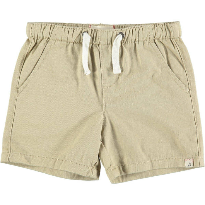 Khaki Twill Shorts -