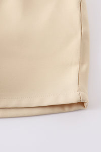 Premium Beige pocket shorts