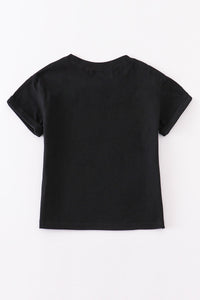 Premium Black basic T-shirt Kids and adult