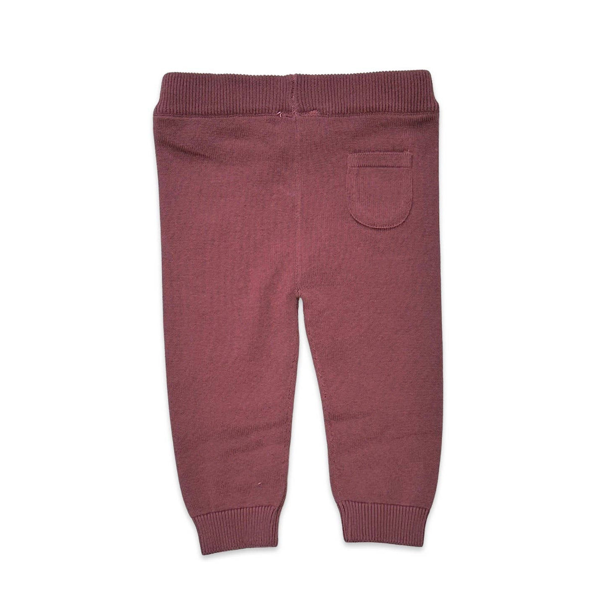 Pocket Sweater Knit Baby Legging Pants (Organic Cotton)