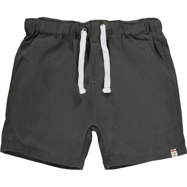 Dark Grey Hugo Twill Shorts