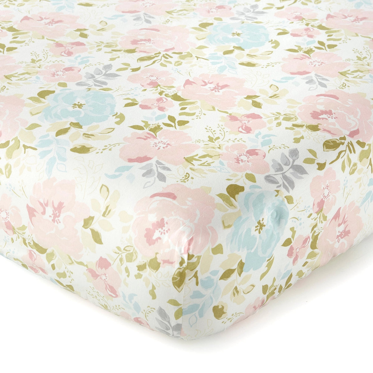 Floral Watercolor 3 PC Bedding Set