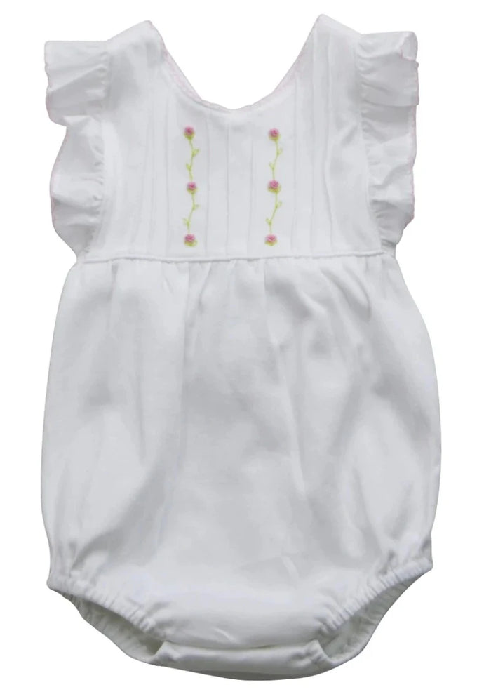 Feathers & Rose Buds Pima Cotton Onesie