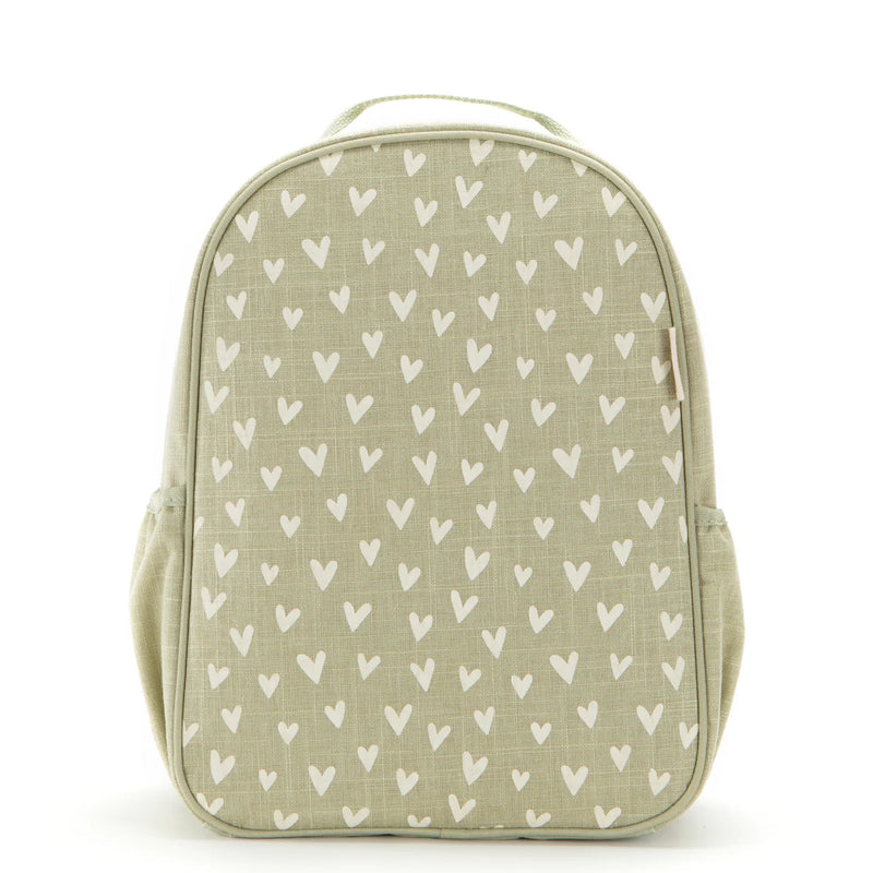 Little Hearts Sage Grade School Backpack