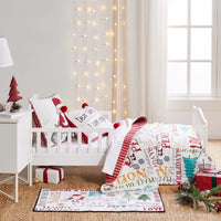 Santa Claus Lane 3-Piece Toddler Bedding Set