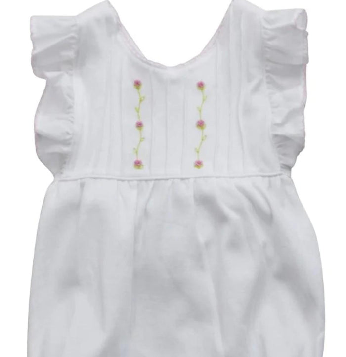 Feathers & Rose Buds Pima Cotton Onesie