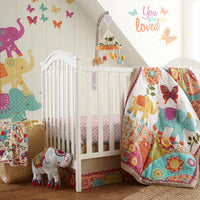 Zahara 5PC Crib Bedding Set