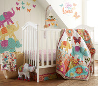 Zahara 5PC Crib Bedding Set