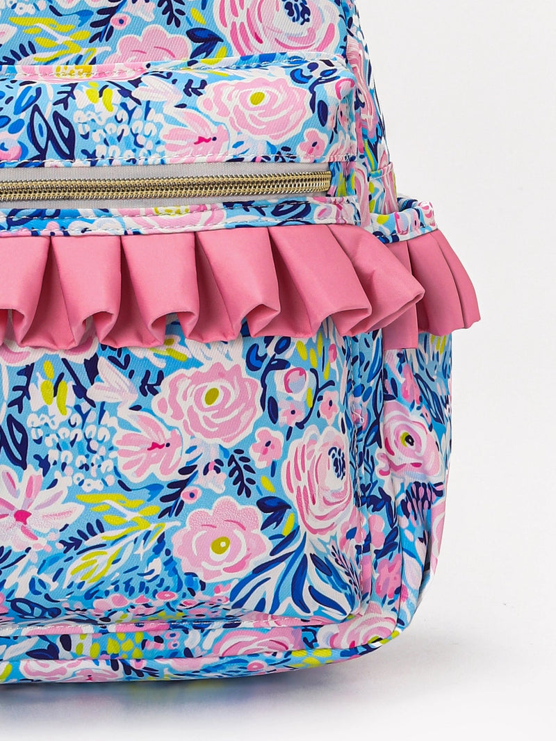 Flower Kids Ruffle Backpack