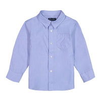 Blue Chambray Button-Down Shirt