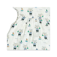 Mouse Sailor Cap Sleeve Baby Dress+Bloomer (Organic)
