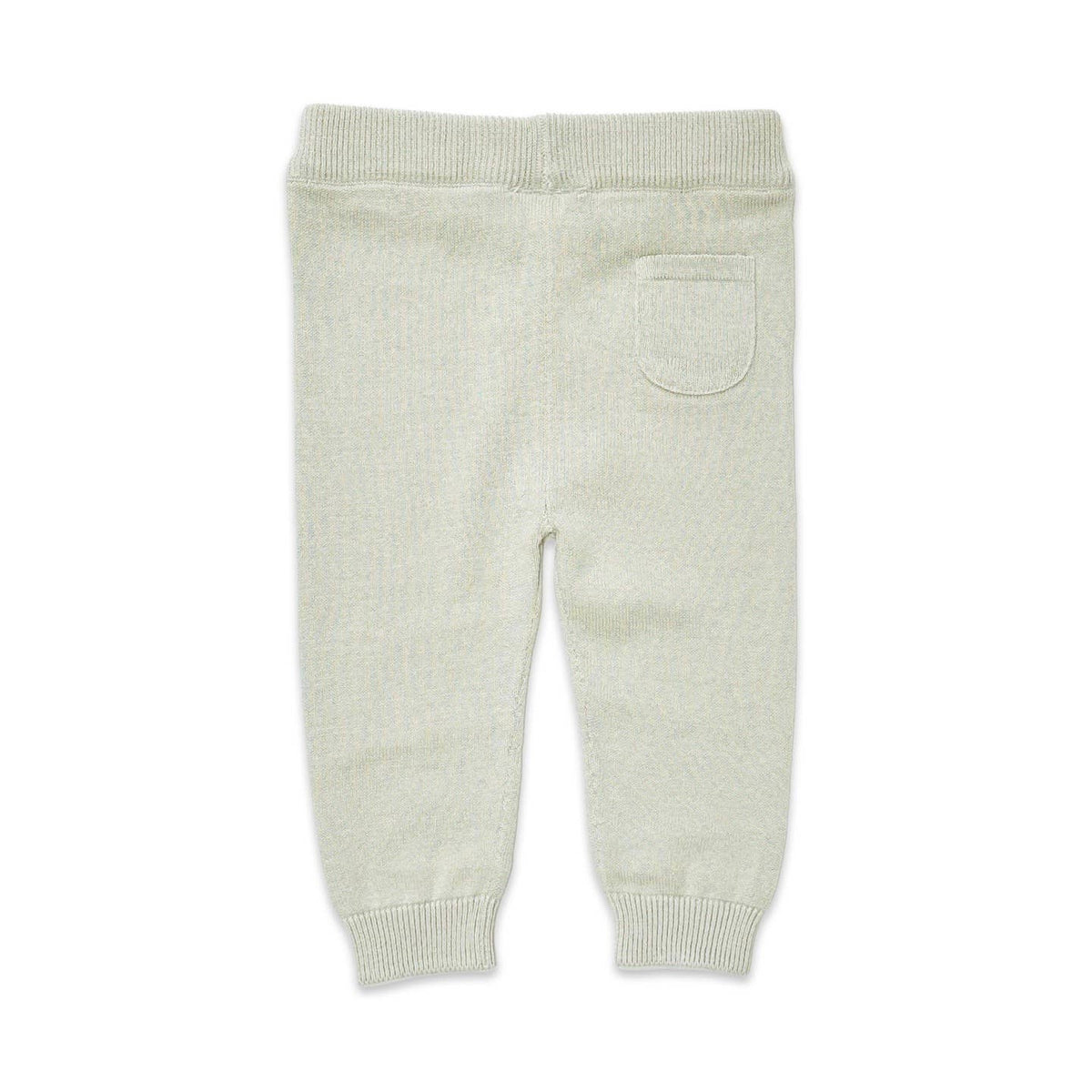 Pocket Sweater Knit Baby Legging Pants (Organic Cotton)