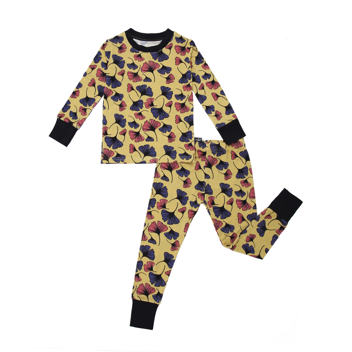 Pop Art Ginkgo 2 Piece Bamboo Pajamas