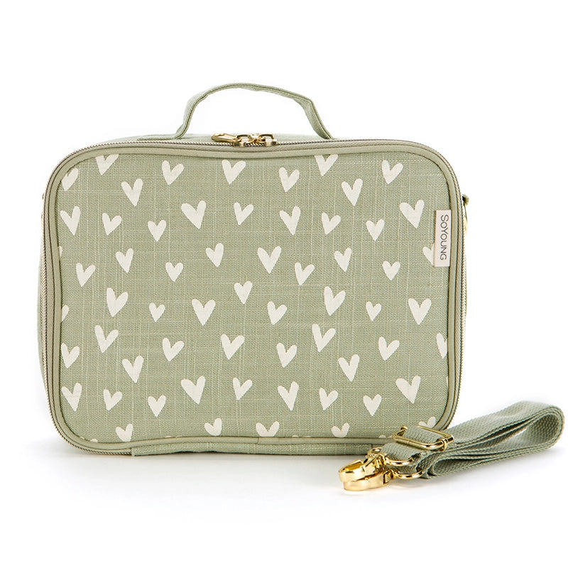 Little Sage Hearts Lunch Box