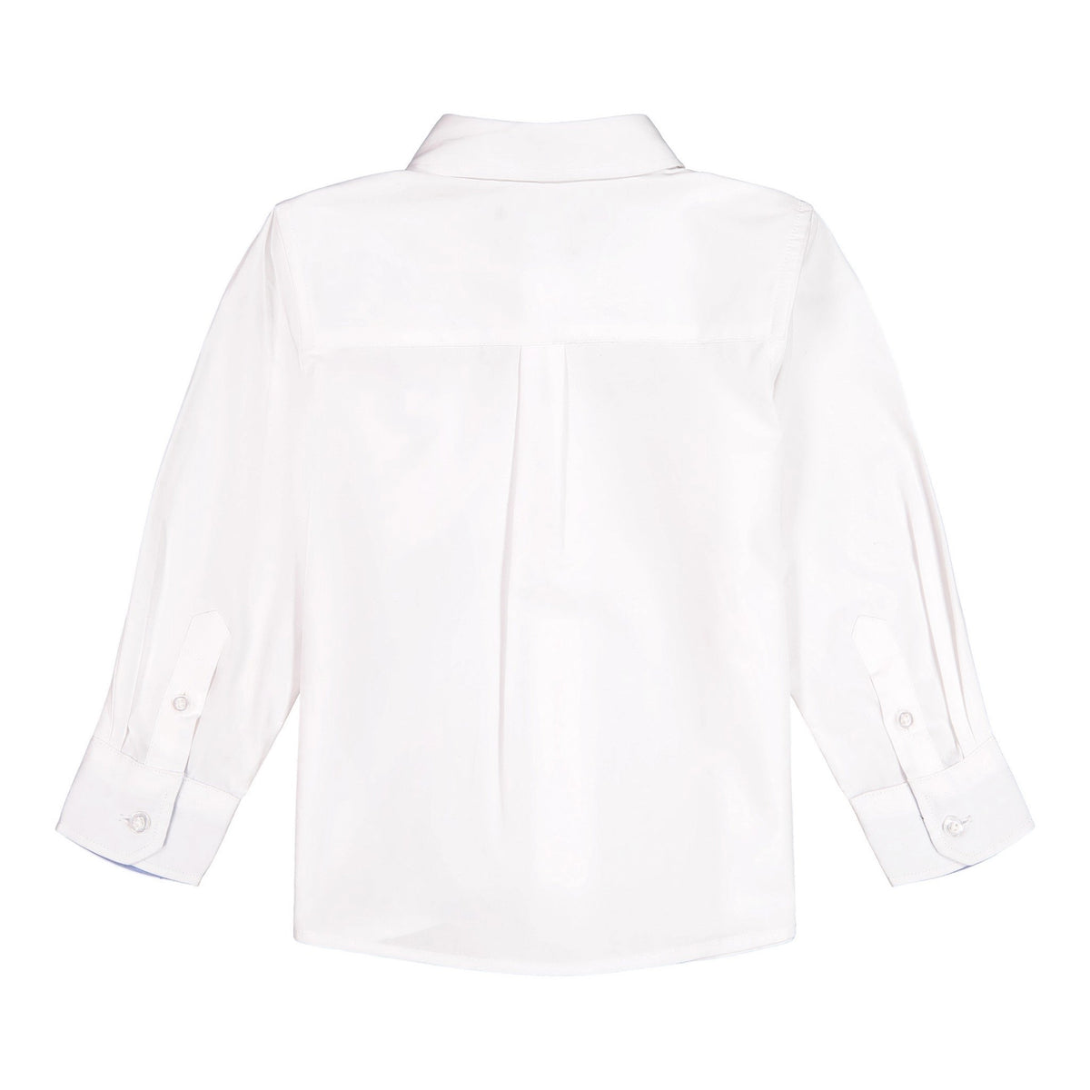 White Poplin Button-Down